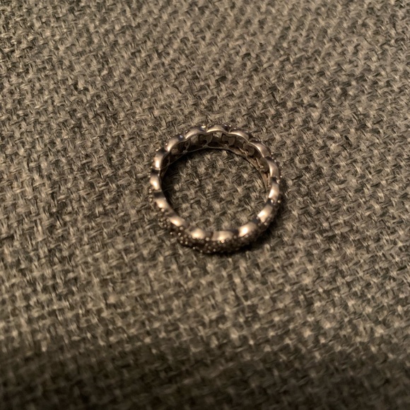 Vintage Chain Link Style Cosmetic Jewellery Ring - Picture 2 of 3